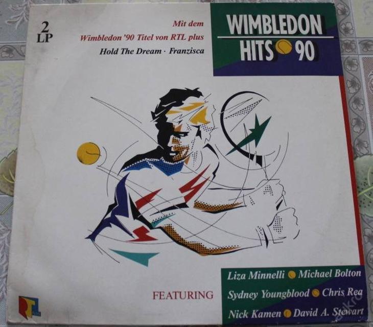 LP - Wimbledon hits ´90 (2LP) / Rarita!!
