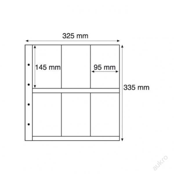 Bílé listy MAXIMUM - do rozměru 145 x 95 mm (6W) - Sběratelství