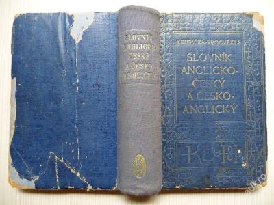 Slovník anglicko-český a česko-anglický - 1941
