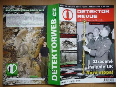 Časopis - DETEKTOR REVUE - číslo 3. z roku 2010