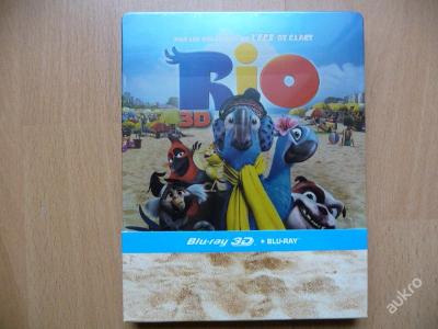 Blu-ray - RIO - 3D - Plechová krabička