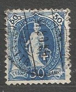 Švýcarsko - razít.,Mi.č.62 A  /1688/