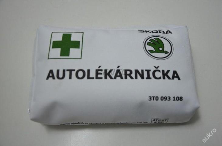 autolékárnička lékárnička Škoda ORIGINÁL 04/2025 - Auto-moto
