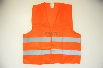 reflexní vesta do auta oranžová povinná výbava XL