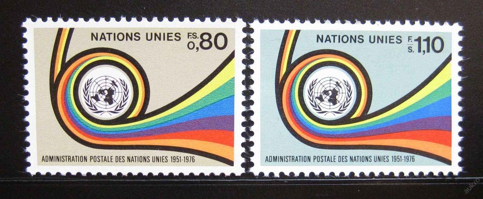 OSN Ženeva 1976 Poštové administr. Mi# 60-611173 - Filatelia