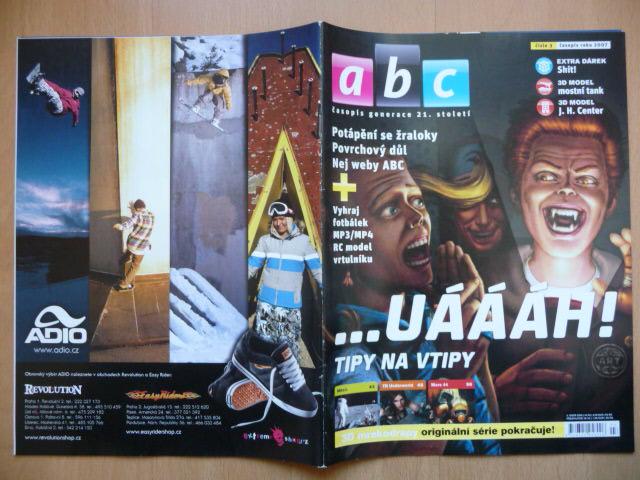 Časopis - ABC - 54. ročník z roku 2009 - číslo 3. - Knihy a časopisy