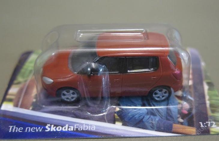 Škoda Fabia - 2. generace - 1/72 - Modelářství