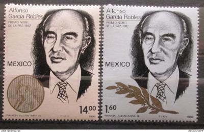Mexiko 1982 Alfonso Robles Mi# 1854-55 0427