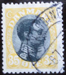 Dánsko 1919 král Christian X. Mi# 103 0804