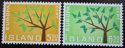 Island 1962 Evropa CEPT Mi# 364-65 0919