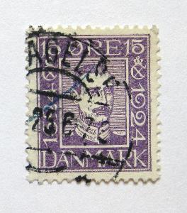 Dánsko 1924 Král Christian X Mi# 135 4.50€ 0943