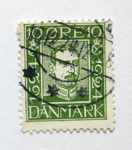 Dánsko 1924 Král Christian X Mi# 131 4.50€ 0943