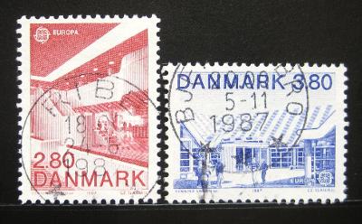 Dánsko 1987 Evropa CEPT Mi# 895-96 0947