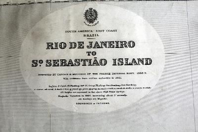 Rio de Janeiro to S.Sebastiao Island 99 x 67 cm