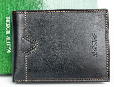 Kožená peňaženka Emporio LB + ďalšie kožené peňaženky a opasky
