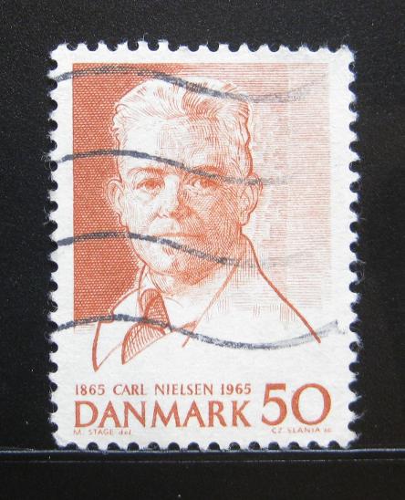 Dánsko 1965 Carl Nielsen Mi# 432 0996B - Známky