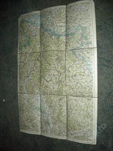 mapa Vysoké Mýto - 1 : 200 000