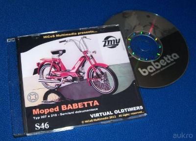 Moped BABETTA servisní příručka katalog Babeta