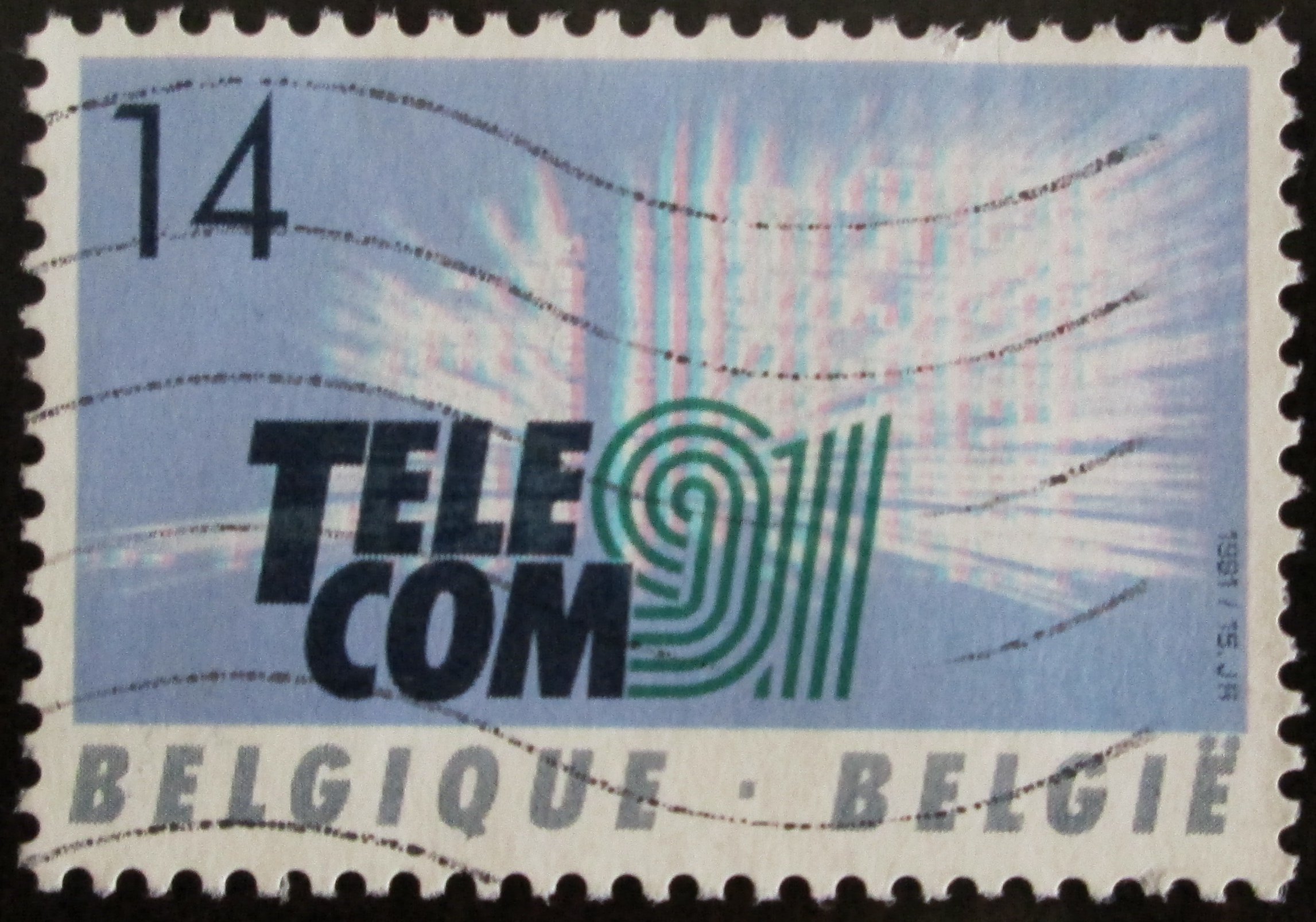 Belgicko 1991 Telecom Mi# 2479 1014 - Známky