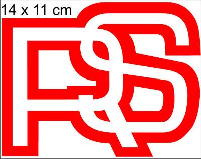 Samolepka RS 14 x 11 cm