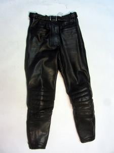 Kožené kalhoty Gericke vel. 34 - pas: 68 cm