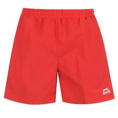 Pánské červené plavky - koupací šortky Slazenger, velikost L
