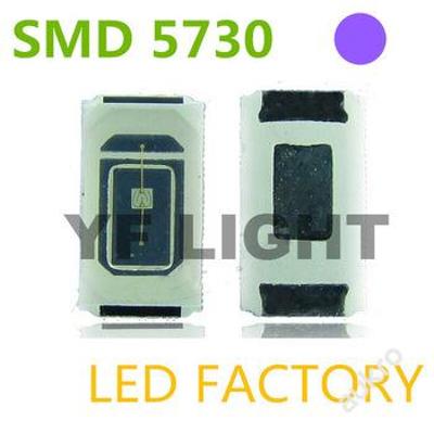 395-405nm UV 5730 LED dioda 0,5 w SMD LED 8-10lm