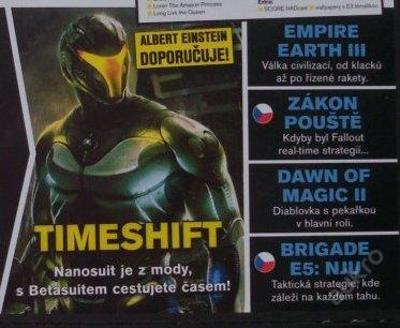 TimeShift - špičková akce, výhodně!