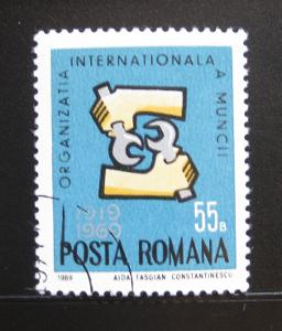 Rumunsko 1969 Výročí ILO Mi# 2763 0216