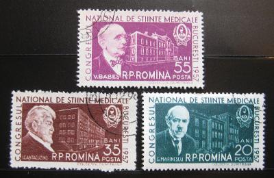 Rumunsko 1957 Kongres,nekompl. Mi# 1635-37 0232