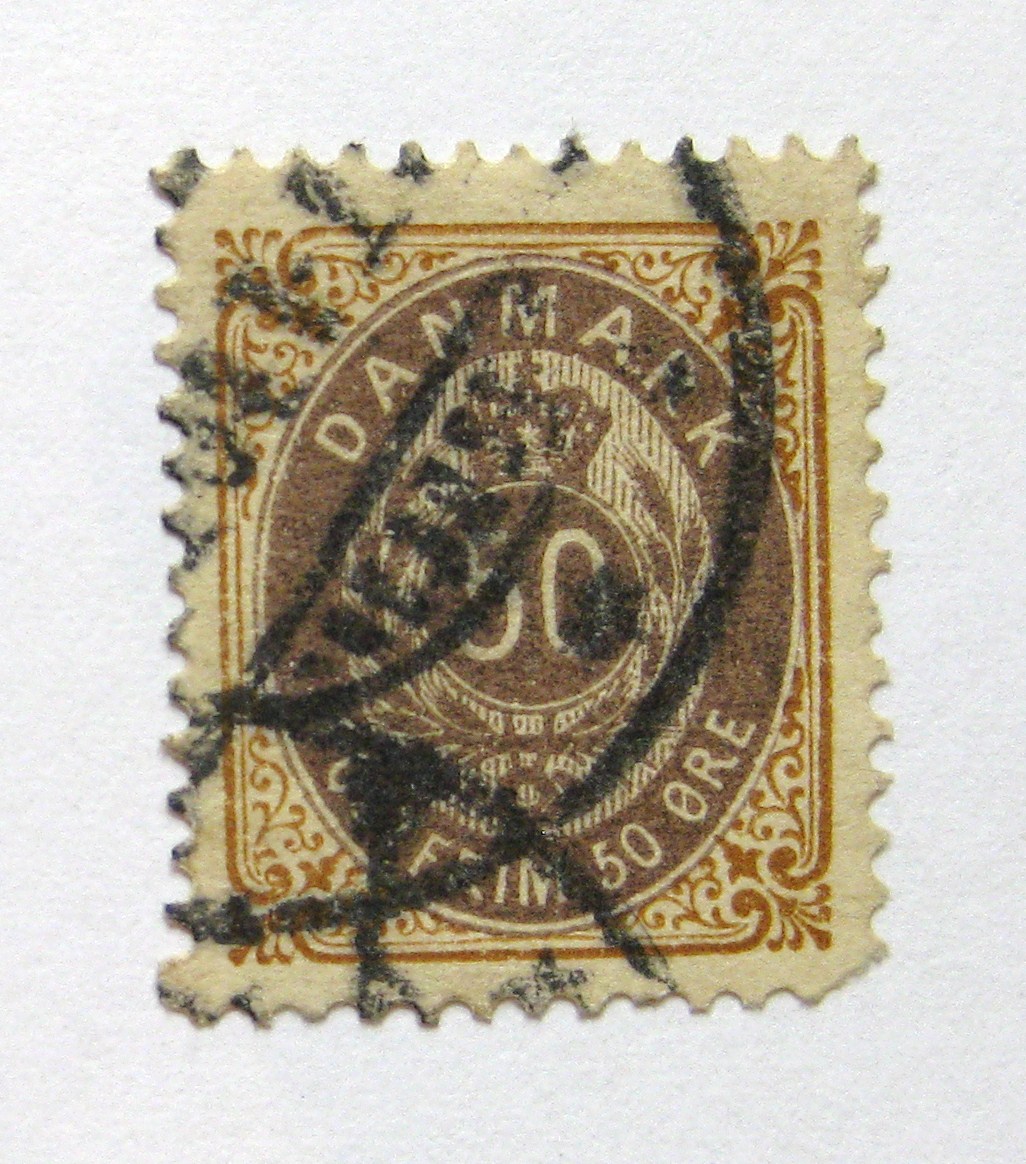 Dánsko 1897 Královský znak Mi# 30 I Y Bb 30€ 0348 - Známky