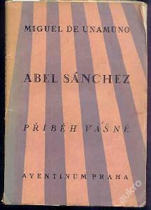 M. de Unamuno - Abel Sánchez / obálka - J.Čapek