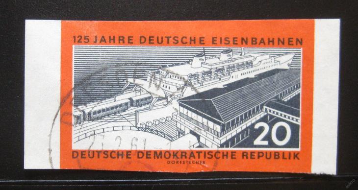 DDR 1960 Železnice Mi# 805B Kat 6€ 0976 - Známky Německo