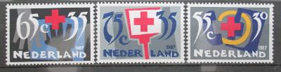 Nizozemí 1987 Červený kříž Mi# 1323-25 1172