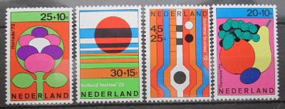 Nizozemí 1972 Letní festivaly Mi# 983-86 1172