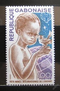 Gabun 1979 Mezinárodní rok dětí SC# 431 0190