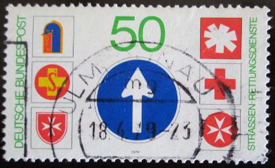 Německo 1979 Dopravní značky Mi# 1004 0363