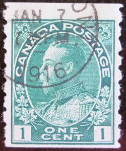 Kanada 1911 Král Jiří V. Mi# 92bD Kat 8€ 0382