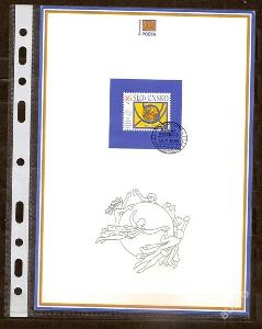 Slovensko 1999 NL40 - nálepný list