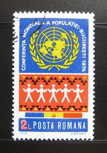 Rumunsko 1974 Svět. rok populace Mi# 3218 0218