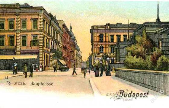 Maďarsko , Budapest - Pohlednice