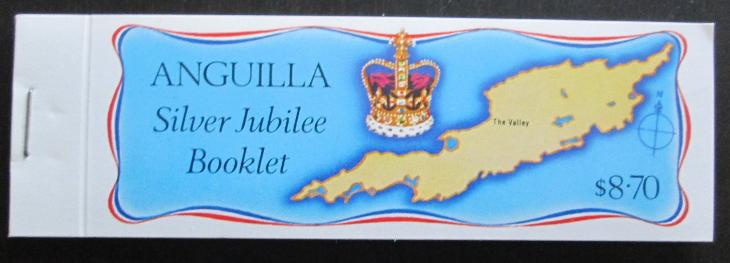 Anguilla 1977 Stříbrné jubileum, sešitek - Známky