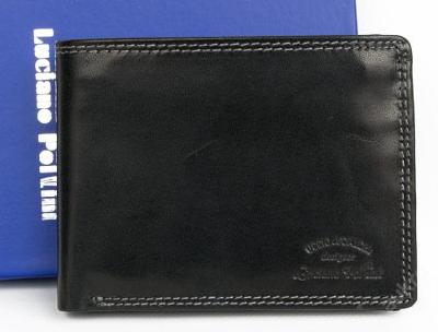 Černá luxusní pánská kožená peněženka + 900 dalších