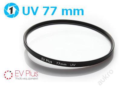 EV Plus UV 77 mm - kvalitní UV FILTR 77mm