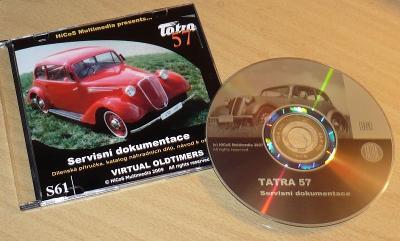 Tatra 57 hadimrška - servisní příručky a katalogy