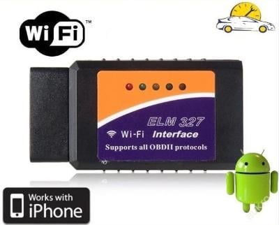 WIFI ELM327 DIAGNOSTIKA OBD2 KOMPATIBILNÍ S APPLE IPHONE/ IPAD/ IOS