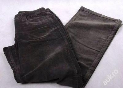 Kalhoty dámské  ,manžestráky, vel. 38 (FO 1290)