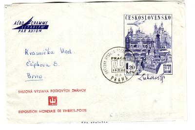 Z 118 - Praha 1968 - podpis J.Lukavský