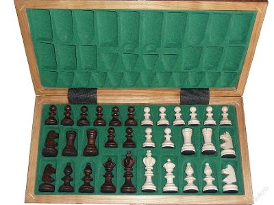 dřevěné šachy turnajové OLIMPIJSKIE malé 122AF mad