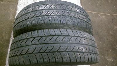 2 zimní pneumatiky CONTINENTAL 205/75R16C